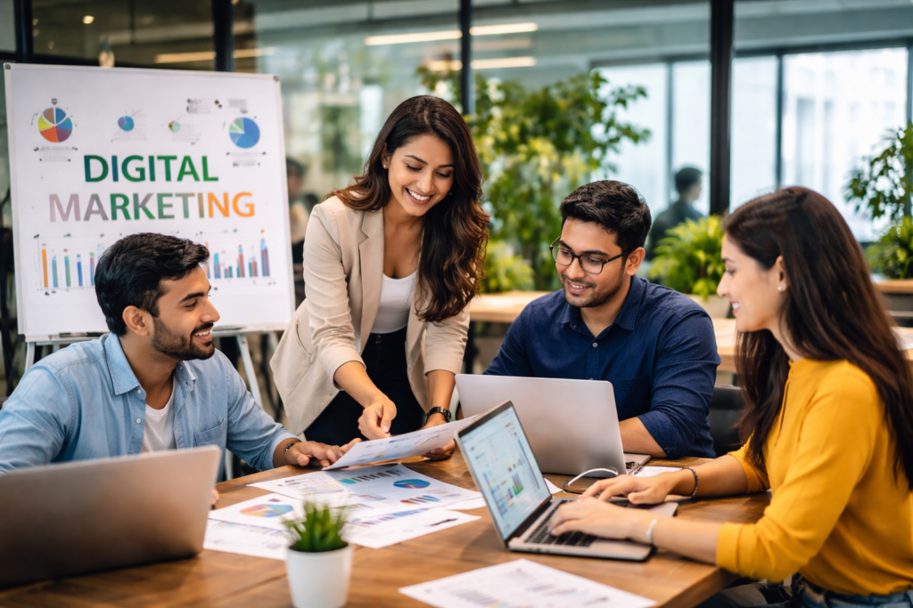 Contact digital marketing agency in Bengaluru